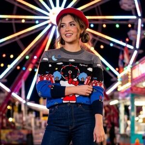 Hello Kitty Carnival Knit Sweater (Night Time) XL